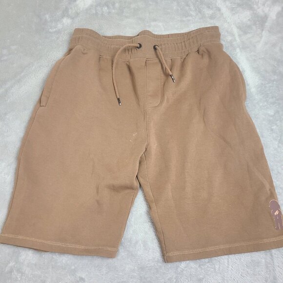 Lil Woo by Al Wissman Brown Shorts‎ with Brown Logo Size Large - Picture 1 of 9